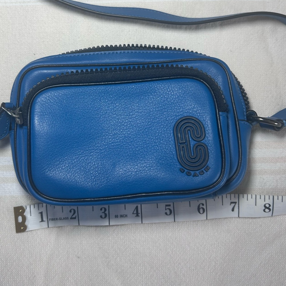 Coach Royal Blue Crossbody Bag - Picture 6 of 8